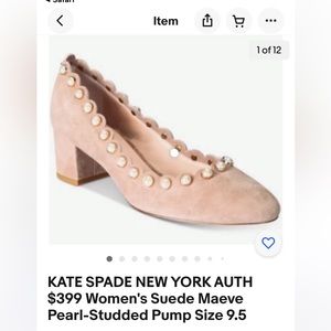 Kate Spade Maeve heels size 10